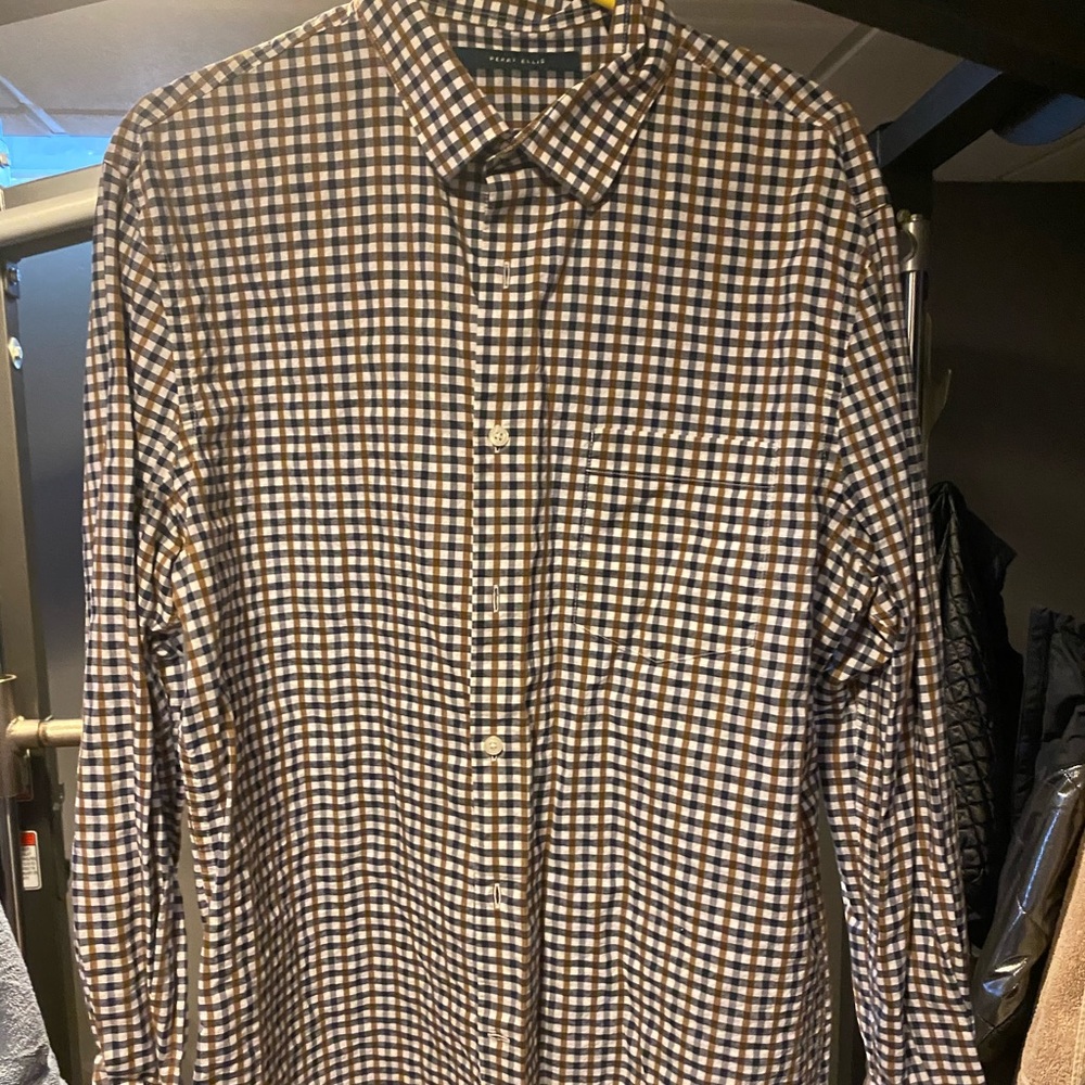 Perry Ellis Large Dress shirt